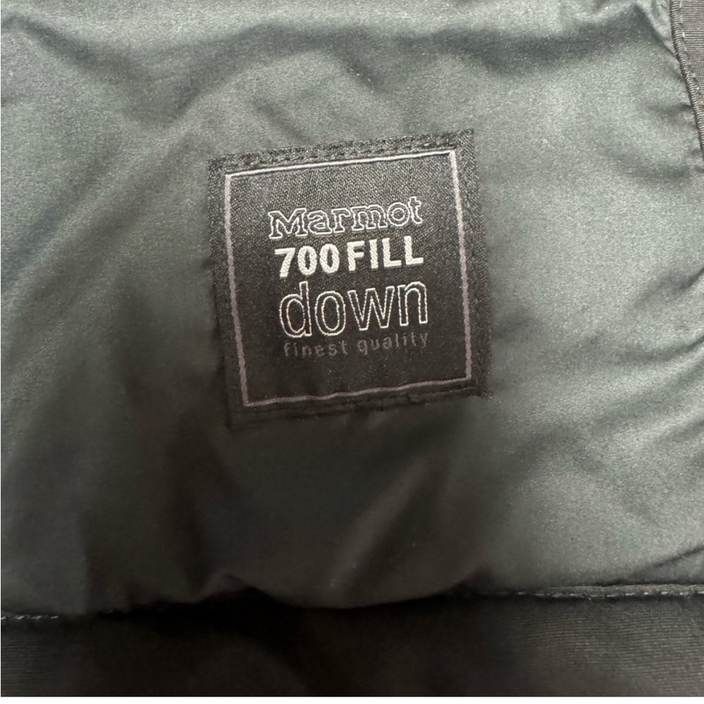 Marmot Puffer Vest 700 Fill Down Kids Size L 10/12 - Picture 8 of 9
